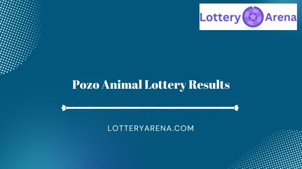 Pozo Animal Lottery Results